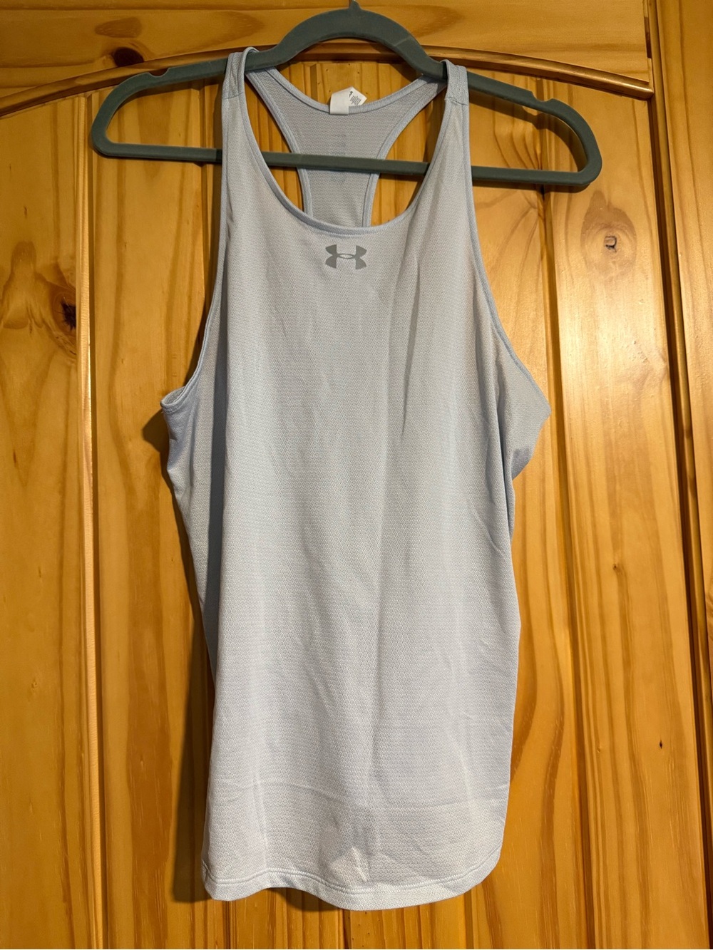 Under Armour Light Gray Racerback Training Tank